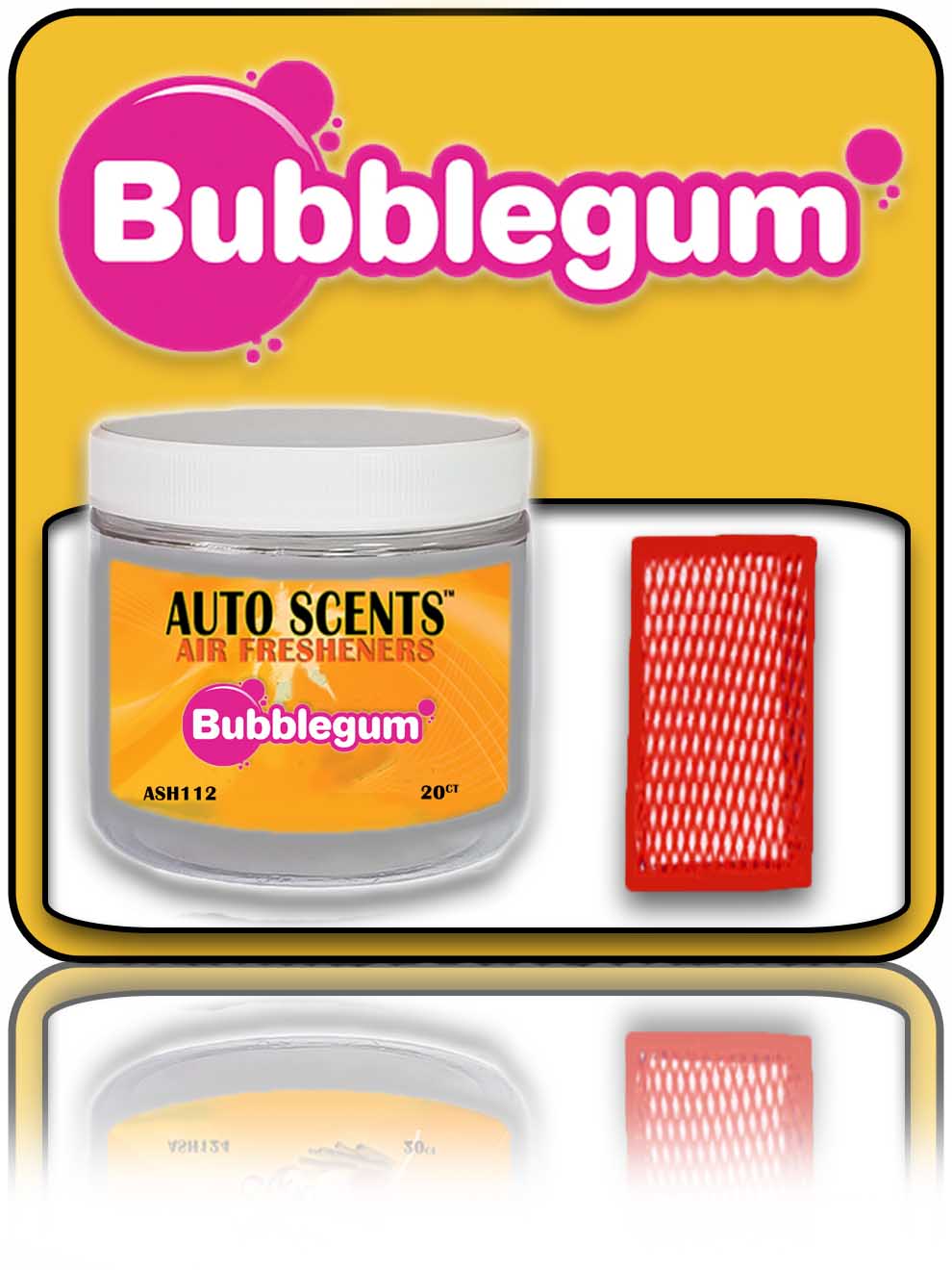Bubble Gum Air Freshener 20Count